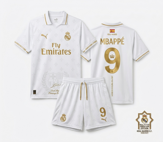 Real Madrid 2026/2027 Official Home Jersey – Premium Edition