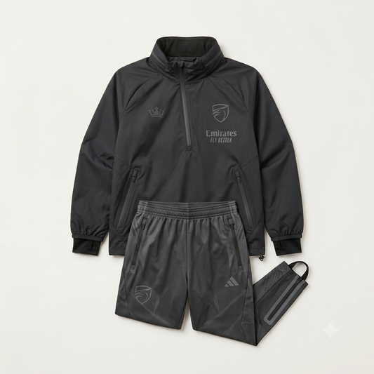 Pro Football Training Zip-Up Jacket & Pants Tracksuit Set