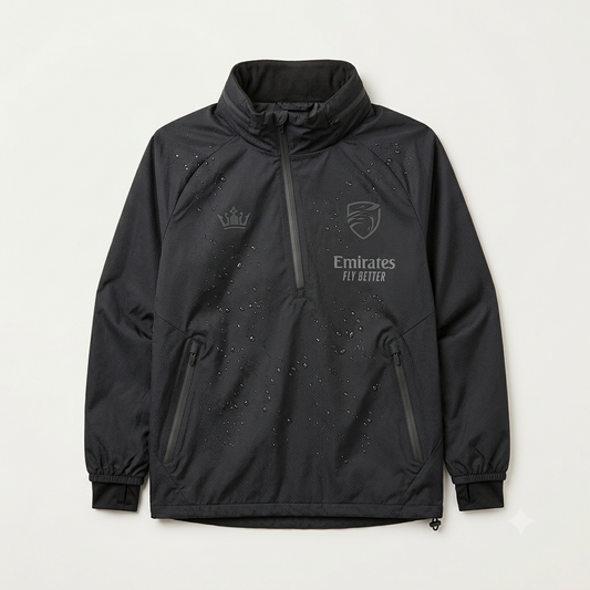 All-Weather Water-Resistant Football Windbreaker Top
